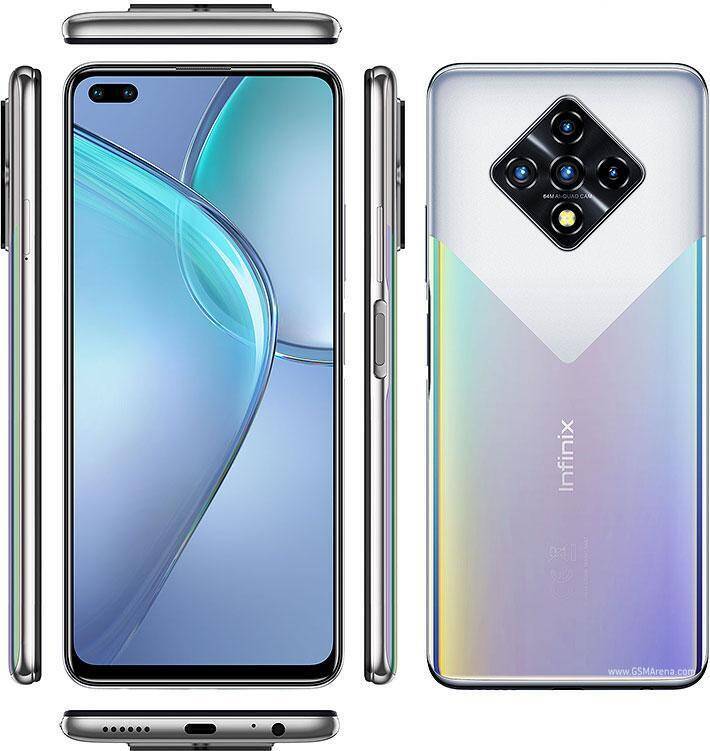 Infinix выпустил флагман Zero 8 с 48-мегапиксельной селфи-камерой 3 Передняя и задняя часть смартфона Infinix Zero 8 с четырьмя камерами на задней панели