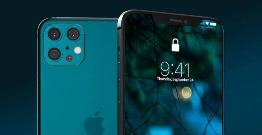 Слухи: Apple iPhone 12 получит сканер отпечатков пальцев сбоку 5 Смартфон Apple iPhone 13 Pro с тройной камерой и экраном