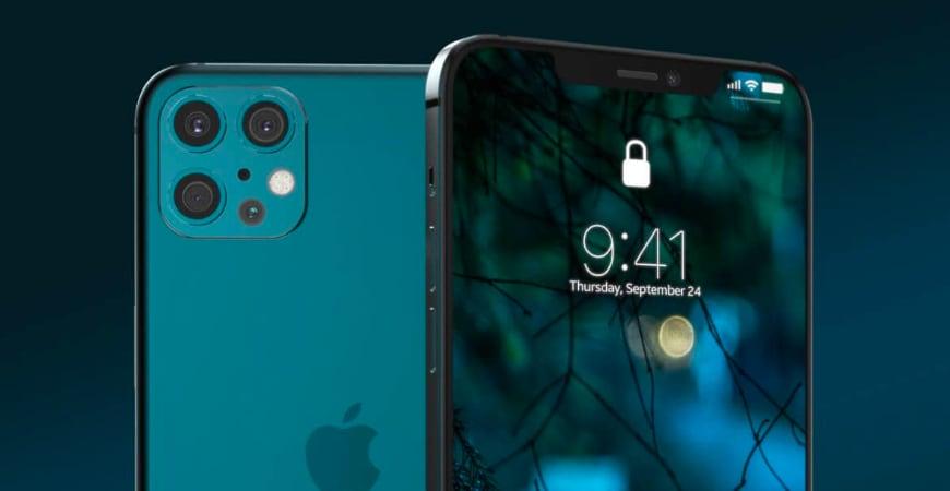 Слухи: Apple iPhone 12 получит сканер отпечатков пальцев сбоку 5 iphone 12 1