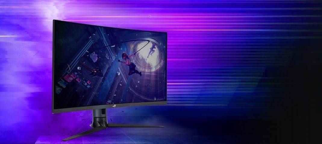 Игровой монитор ASUS ROG Strix XG32VC с изогнутым экраном
