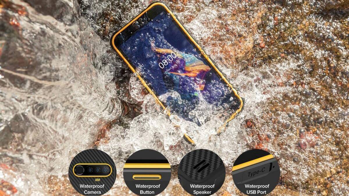 Водонепроницаемый телефон с камеры и USB-портом