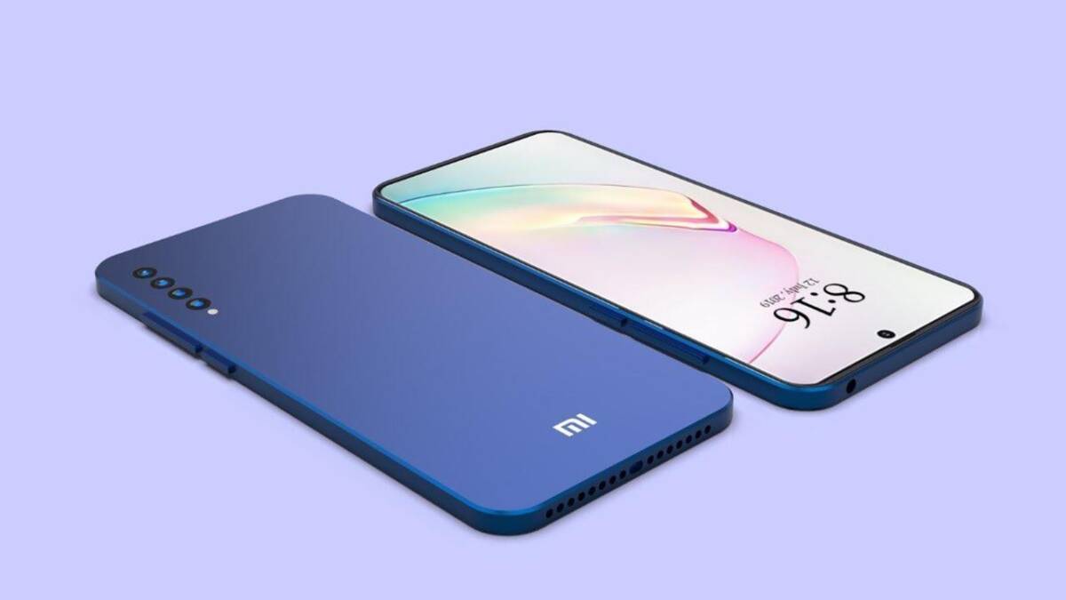 Смартфон Xiaomi Redmi Note 9T спереди и сзади показаны