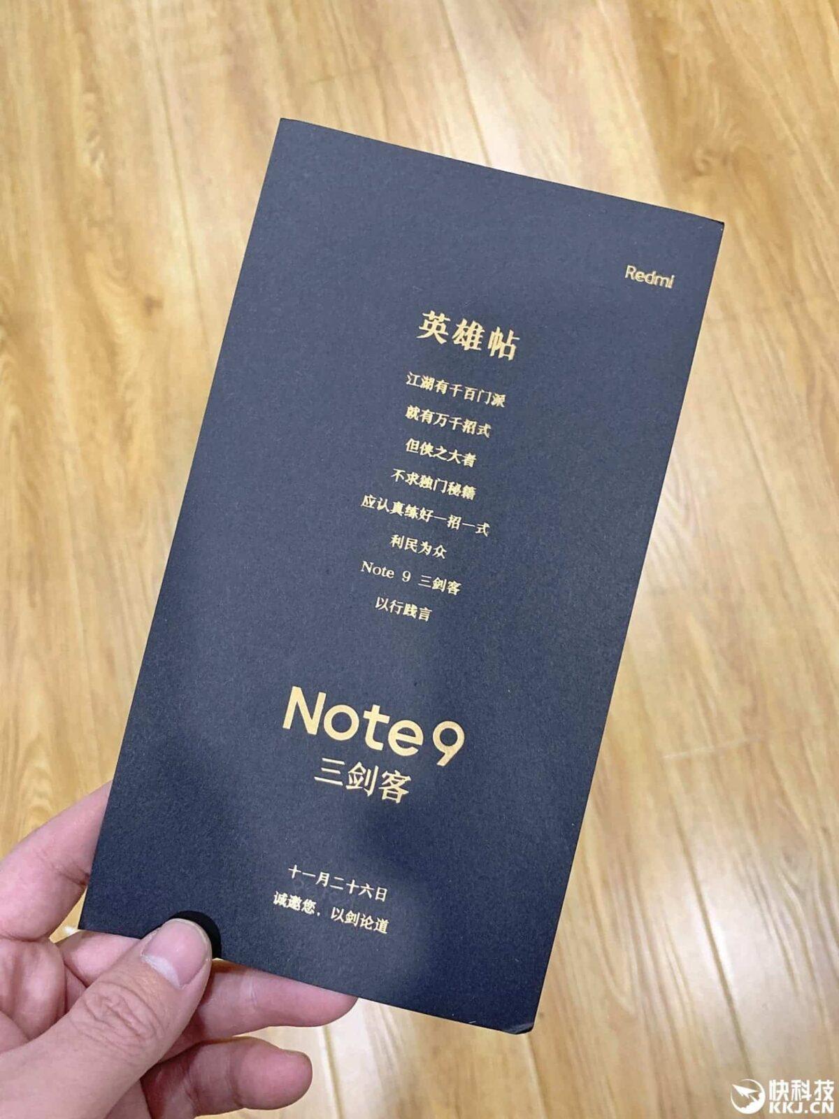 Redmi отправляет необычные приглашения на мероприятие по запуску смартфона Redmi Note 9 6 24df1aa5703a4a00a56d46bc94f7cd7b 1536x2048 1