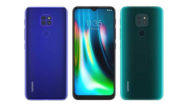 Задняя панель Lenovo K12 Note с четырьмя камерами и отпечатком пальца