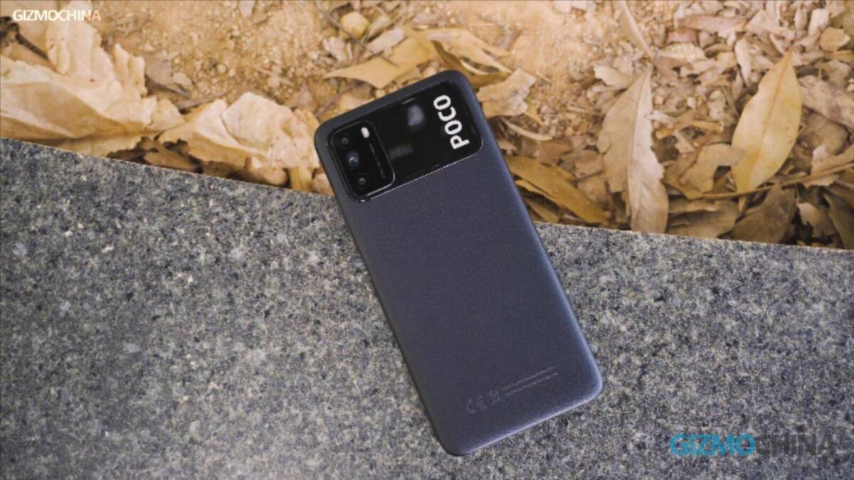 Представлен смартфон POCO M3: обновлённый дизайн, высокая автономность и низкая цена 4 Задняя панель смартфона POCO M3 с камерой и надписью POCO
