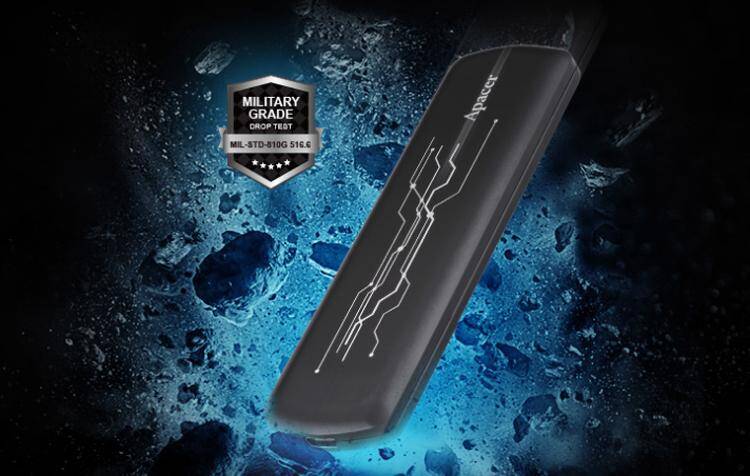 Портативный SSD-накопитель Apacer с дизайном и интерфейсом