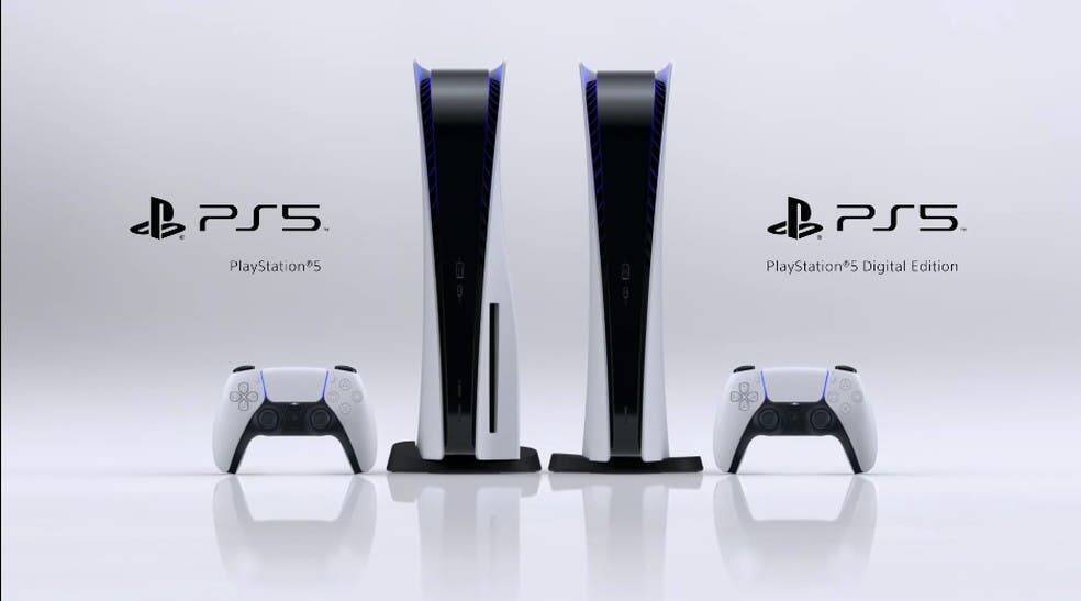 Игровая приставка PlayStation 5 с двумя контроллерами