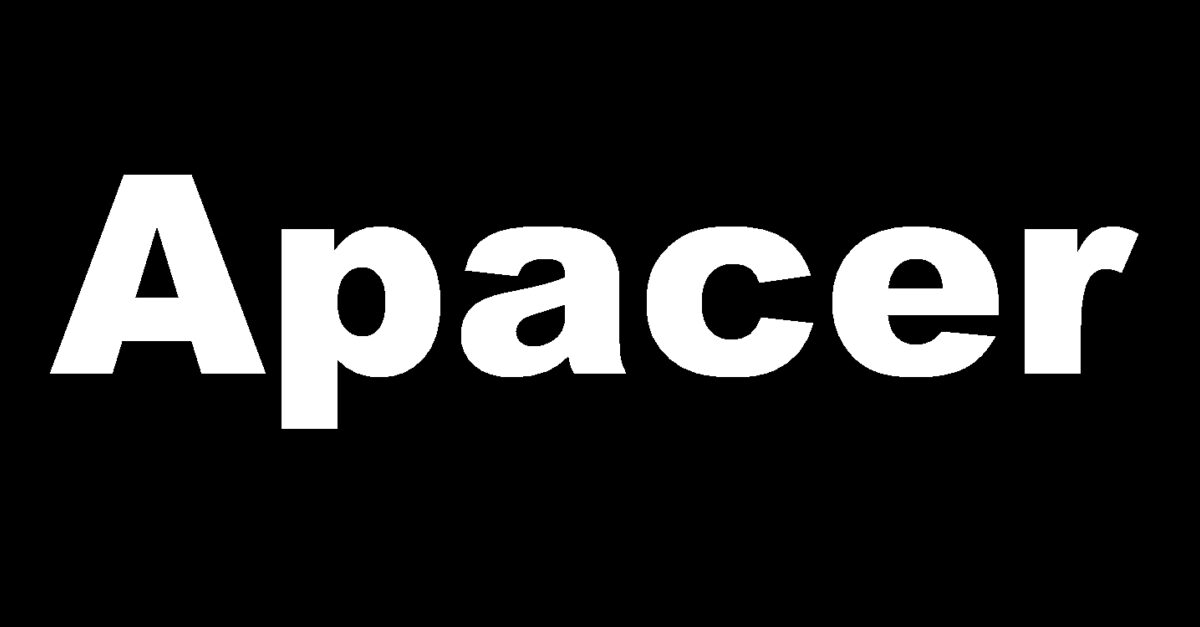 Портативный SSD-накопитель Apacer с логотипом спереди