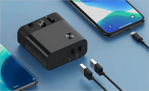 ЗМИ блок питания с функцией PowerBank и USB-выходами