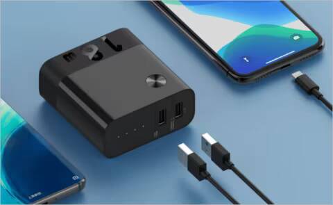 ЗМИ блок питания с функцией PowerBank и USB-выходами