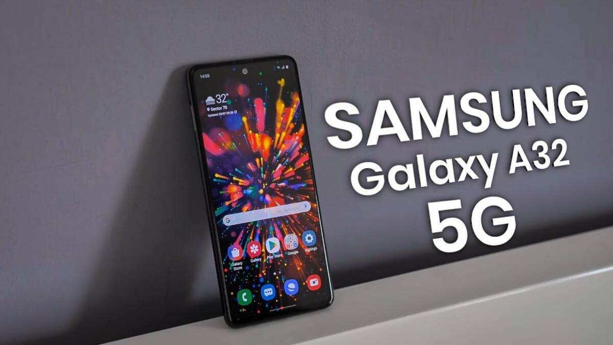 Смартфон Samsung Galaxy A32 5G с ярким дисплеем
