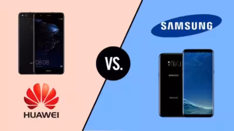 Сравнение смартфонов Huawei и Samsung с задними панелями