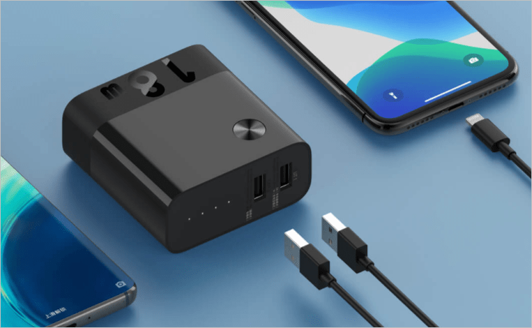 ZMI выпустила необычный зарядный гаджет 2-в-1 2 zmi dual mode charger power bank eto odnovremenno adapter i blok pitaniya po czene 19 dollarov 5fc341f86ff07