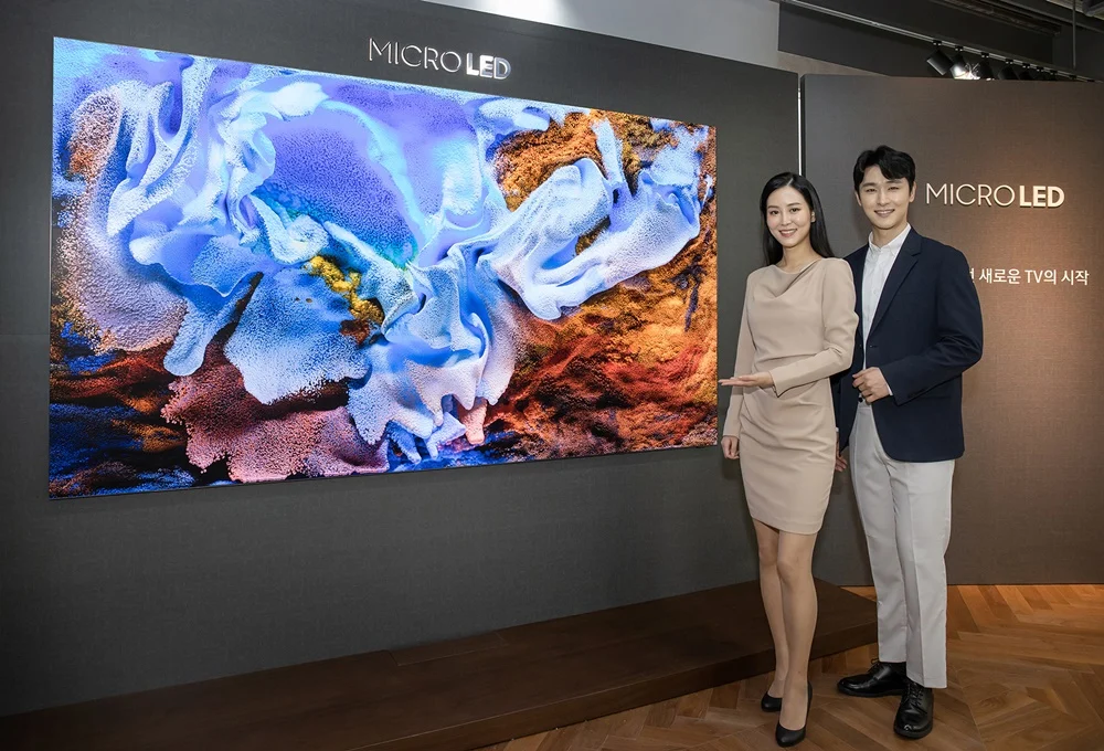 Samsung представила огромный 110-дюймовый телевизор Micro LED TV 3 삼성마이크로LEDTV1