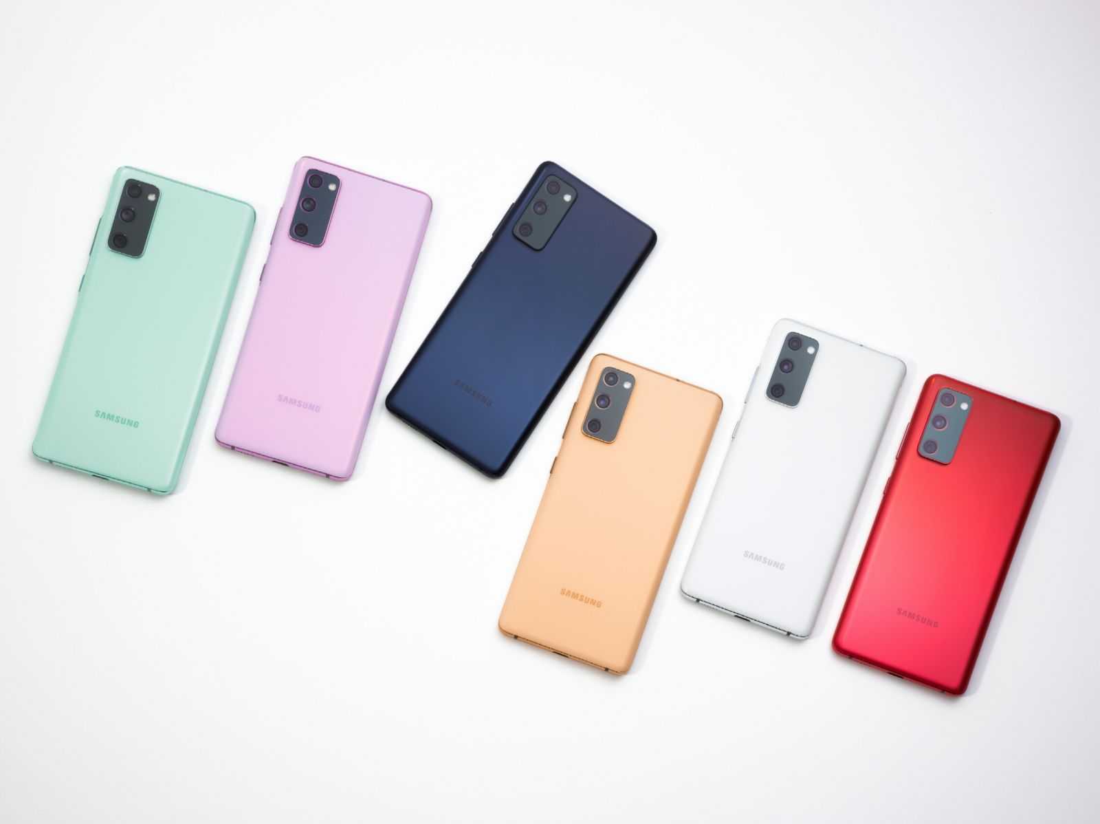 Обзор Samsung Galaxy S20 FE: недорогой, но флагман 42 2. Galaxy S20 FE Colors 2