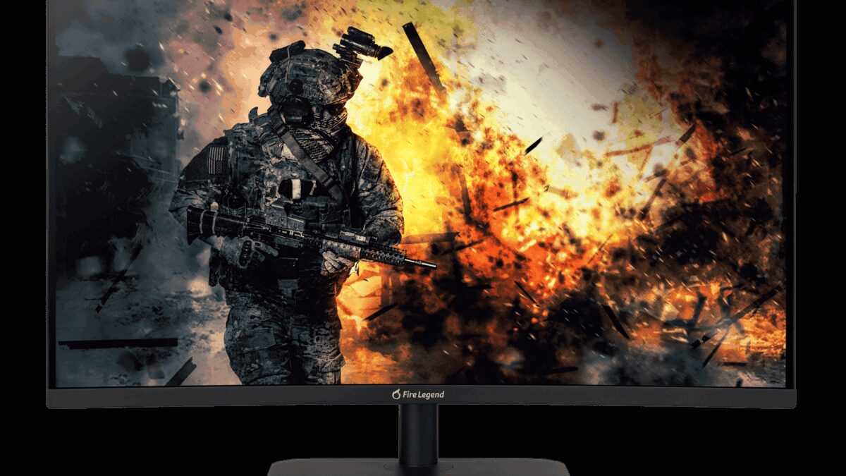 Кухонный монитор Fire Legend с тонкой рамкой и экраном