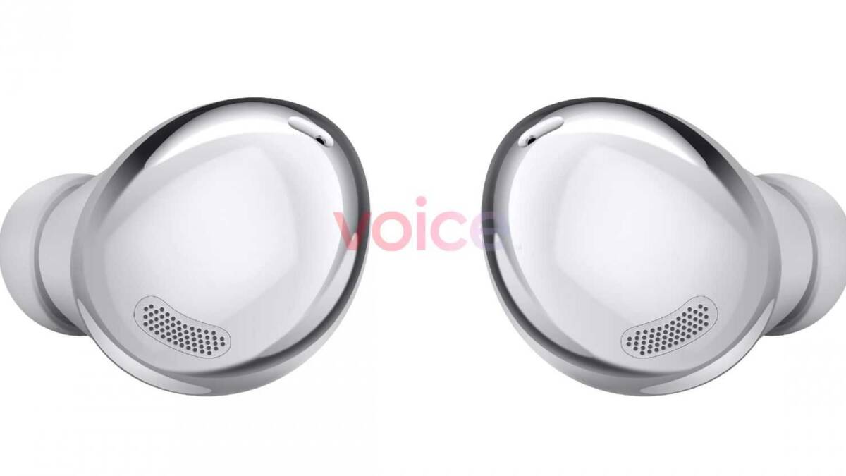 В Сеть слили рендеры наушников Samsung Galaxy Buds Pro 6 Беспроводные наушники Samsung Galaxy Buds Pro с зеркальными корпусами