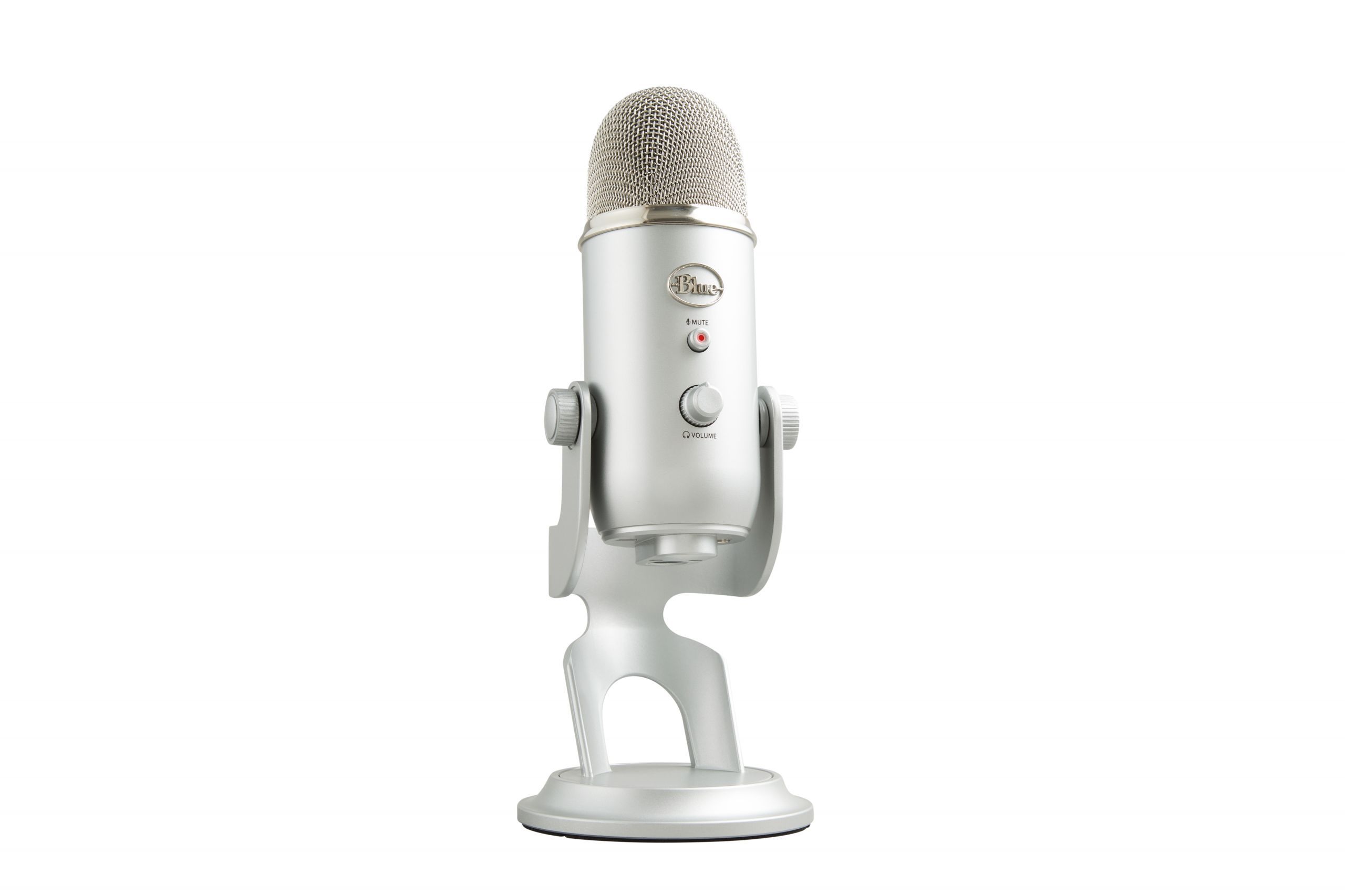 Blue Microphones выпустили в России флагманский USB-микрофон Yeti 4 High Resolution JPG Yeti Silver 3qtr Right scaled