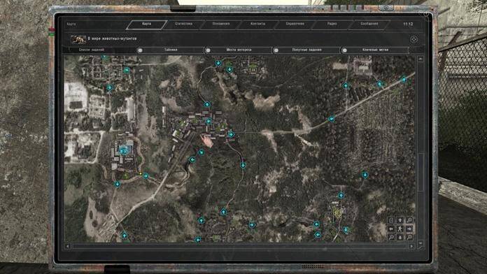 Экран ноутбука с картой в игре Ваиво X60
