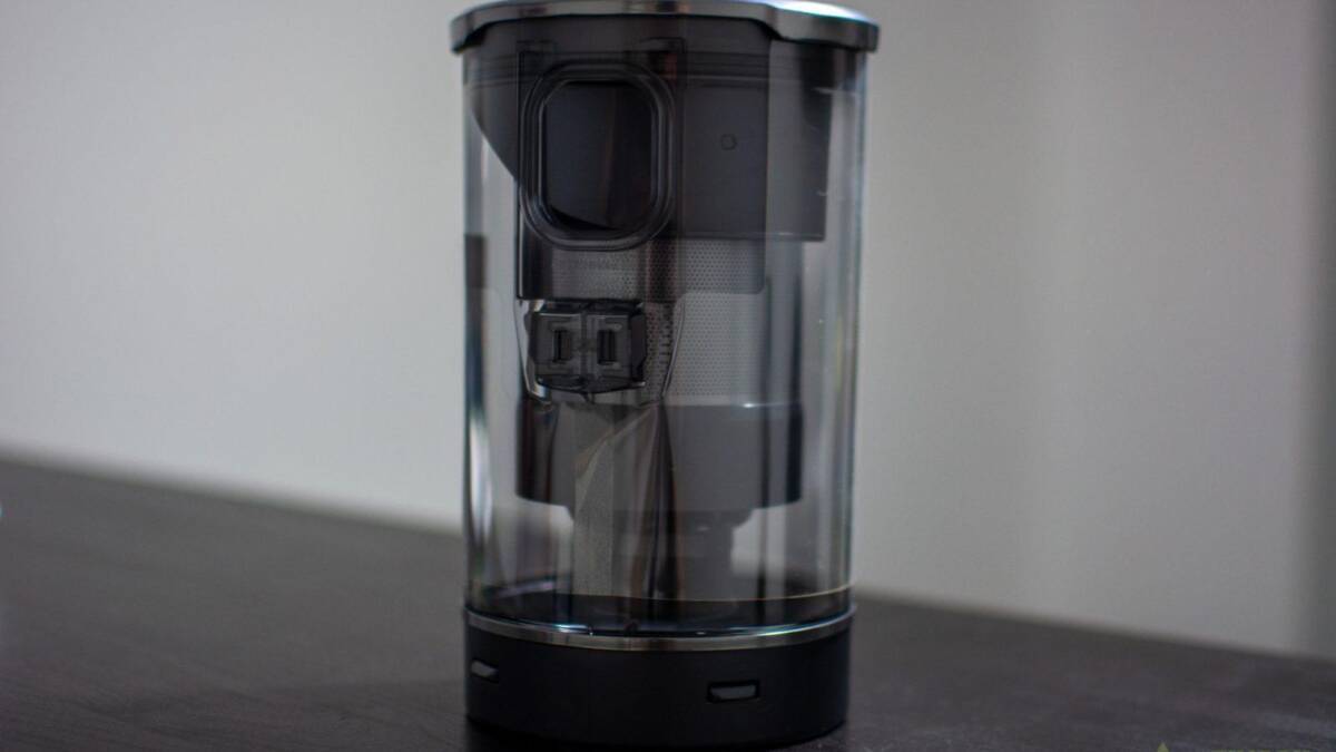 Обзор Samsung Clean Station прозрачный корпус устройство