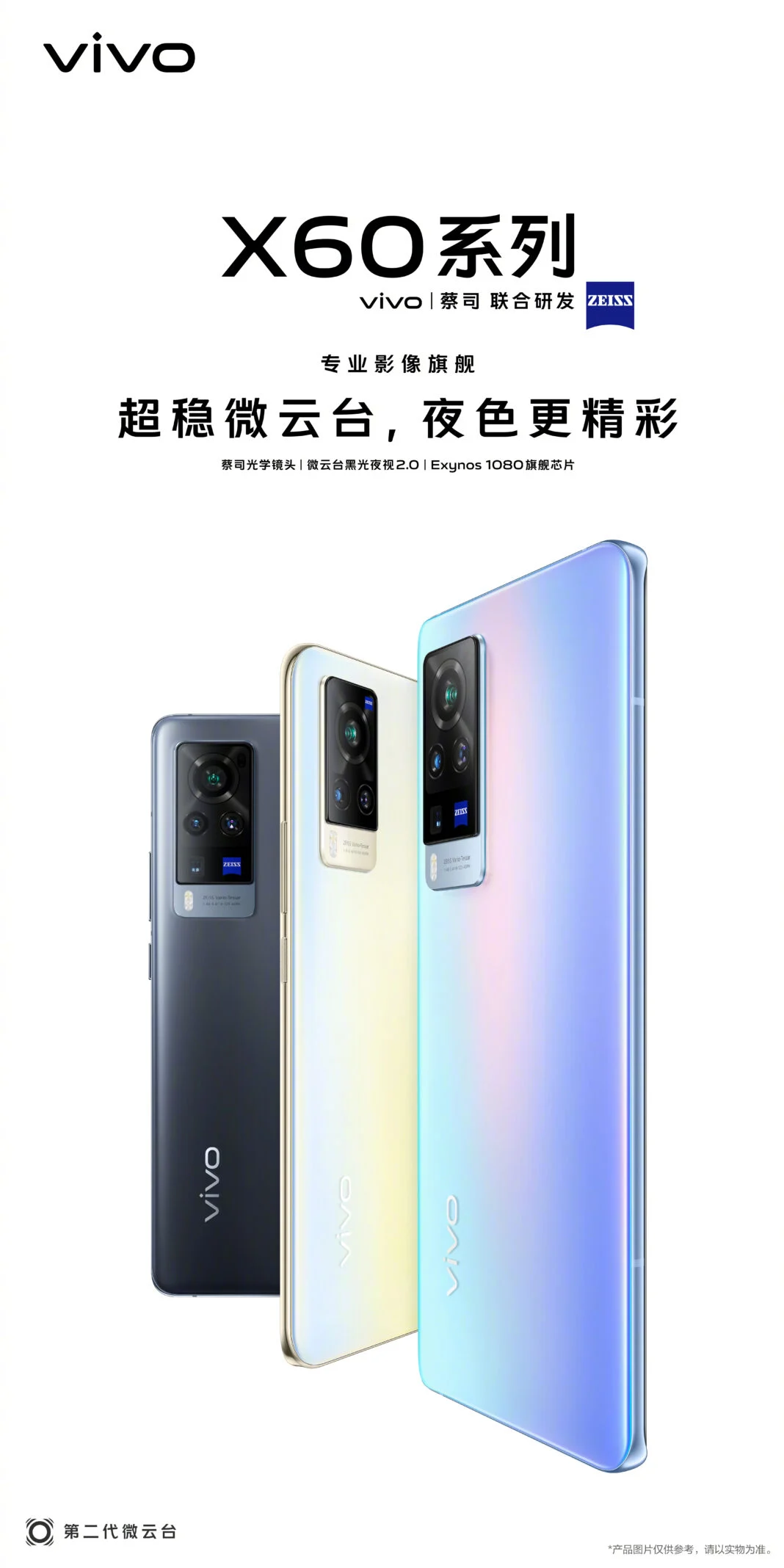 Компания Vivo анонсировала флагман Vivo X60 3 Vivo X60 December 29 Launch 1068x2136 1