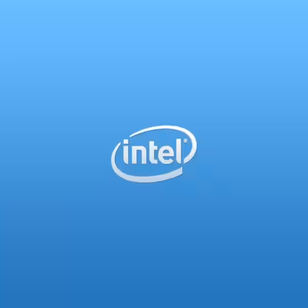 inel logo blue intel logo