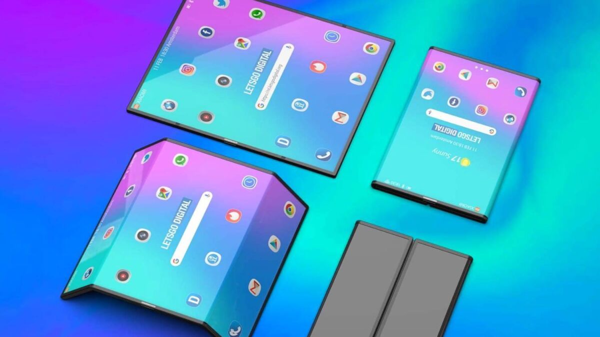 Складные смартфоны Xiaomi для 2021 года на экране