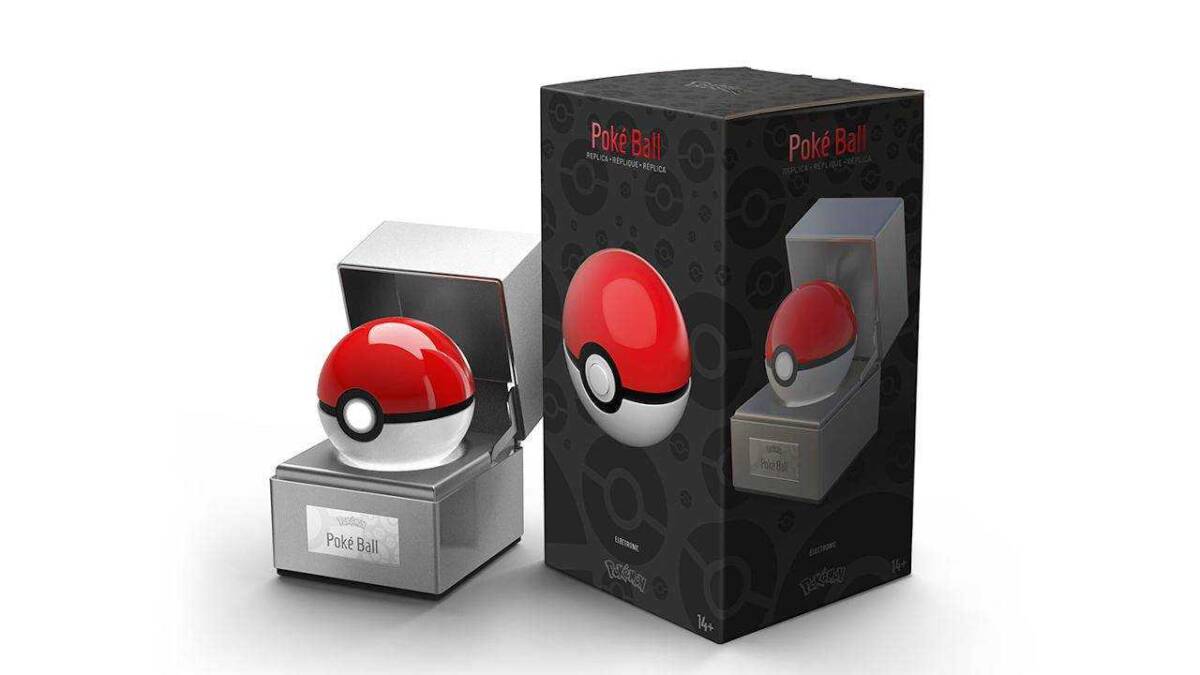 Pokemon создают реплику Покебола, но его нельзя бросать 5 Реплика покебола Pokémon на подставке и в коробке
