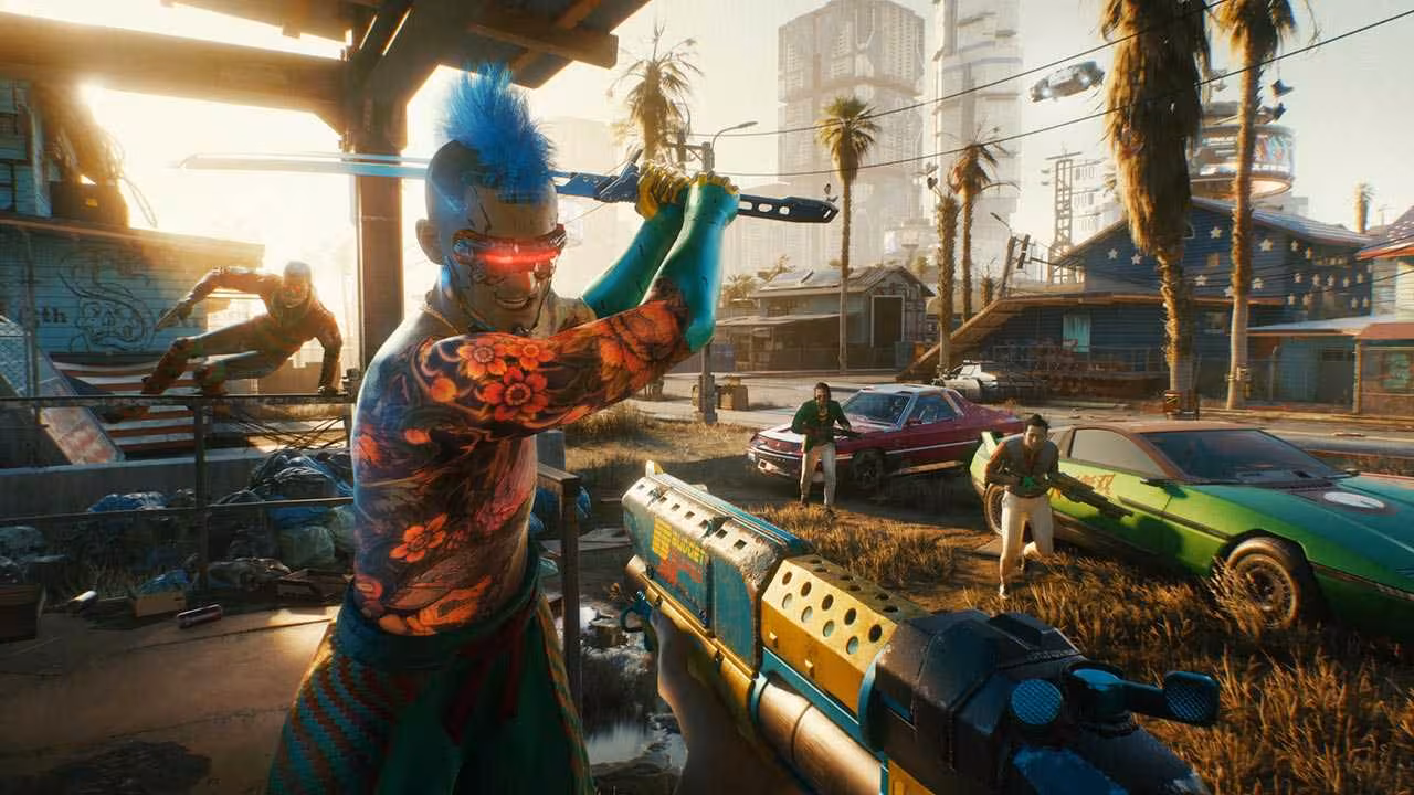 Вышел новый трейлер Cyberpunk 2077 1 screen image mercenary 49f166ed