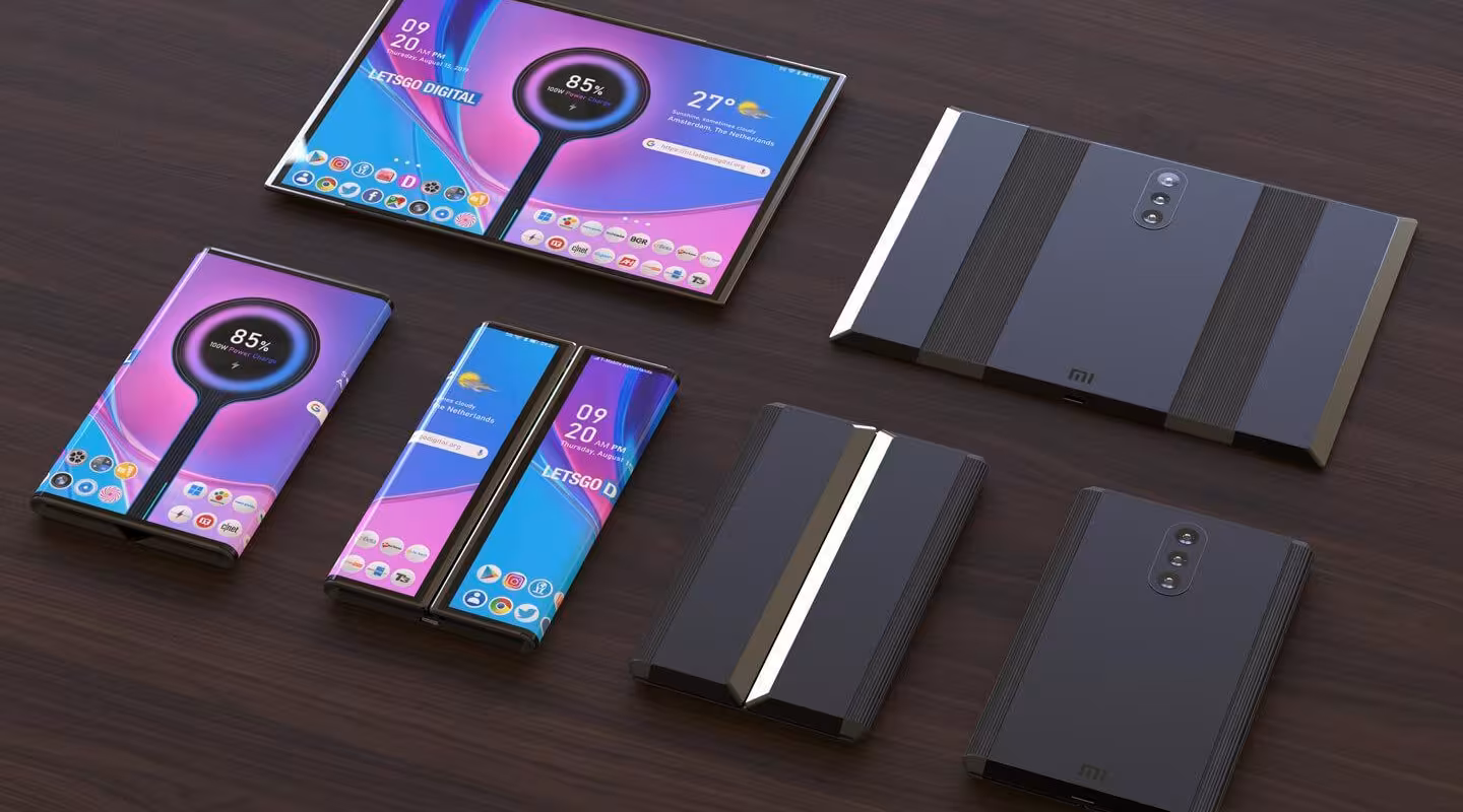 Xiaomi выпустит три складных смартфона в 2021 году 2 xiaomi foldable phone