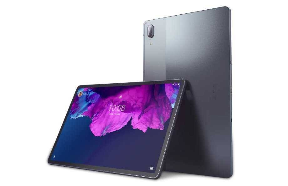 Планшет Lenovo Tab P11, вид спереди и сзади