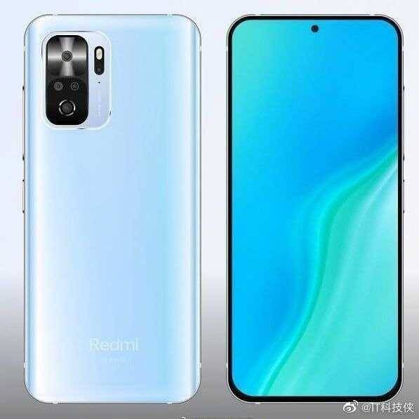 Задняя часть и экран Redmi K40 Pro смартфона Вид сзади с камерой и стеклянным корпусом