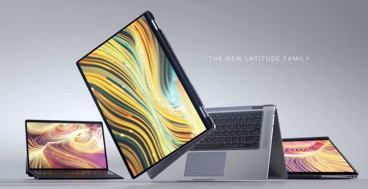 Ноутбуки Dell Latitude из новой серии: разные углы корпуса и размеры моделей