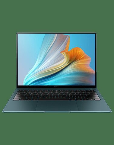 Huawei анонсировала флагманский ноутбук MateBook X Pro 2021 5 Ноутбук Huawei с открытым экраном и клавиатурой