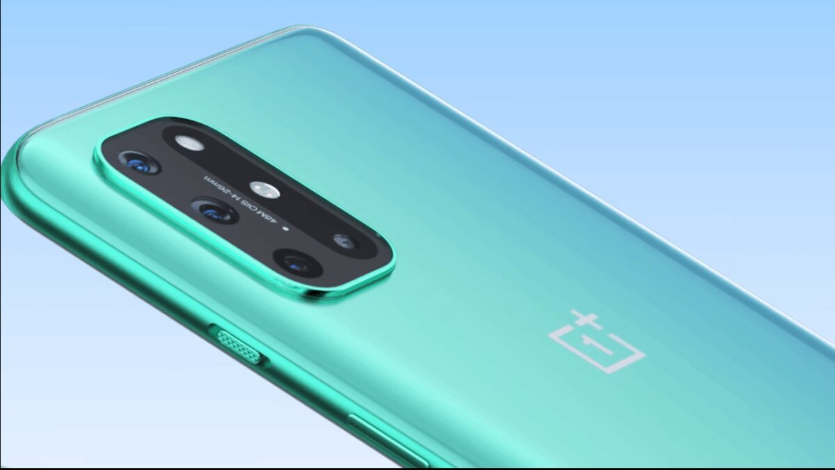 Задняя панель OnePlus 9 с тремя камерами и логотипом компании