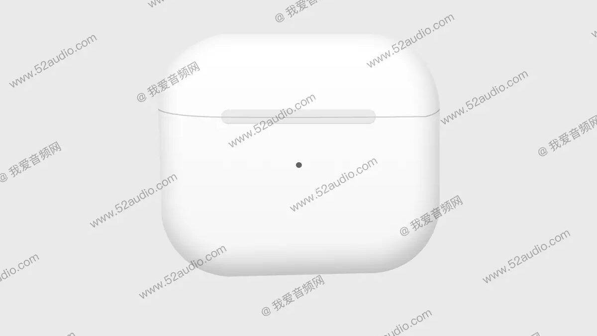 Корпус Apple AirPods 3 с зарядным кейсом спереди