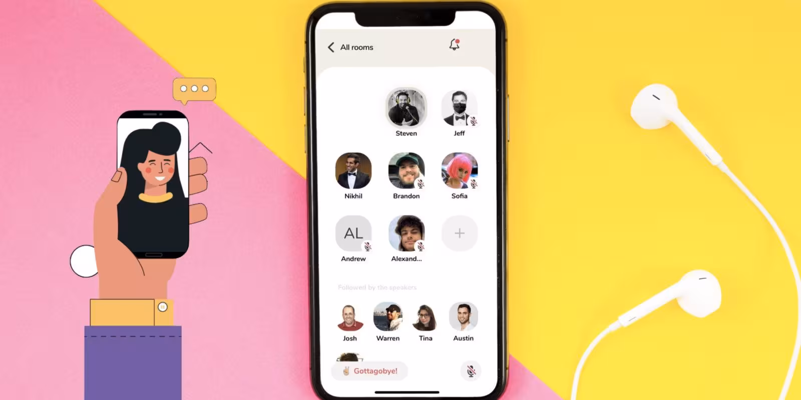 clubhouse voice chat social network