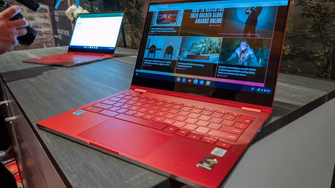 Начался приём предзаказов на ноутбук 2-в-1 Samsung Galaxy Chromebook 2 3 dbohn ces2020 07