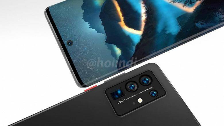Смартфон Huawei P50 с четырьмя камерами и крупным дисплеем