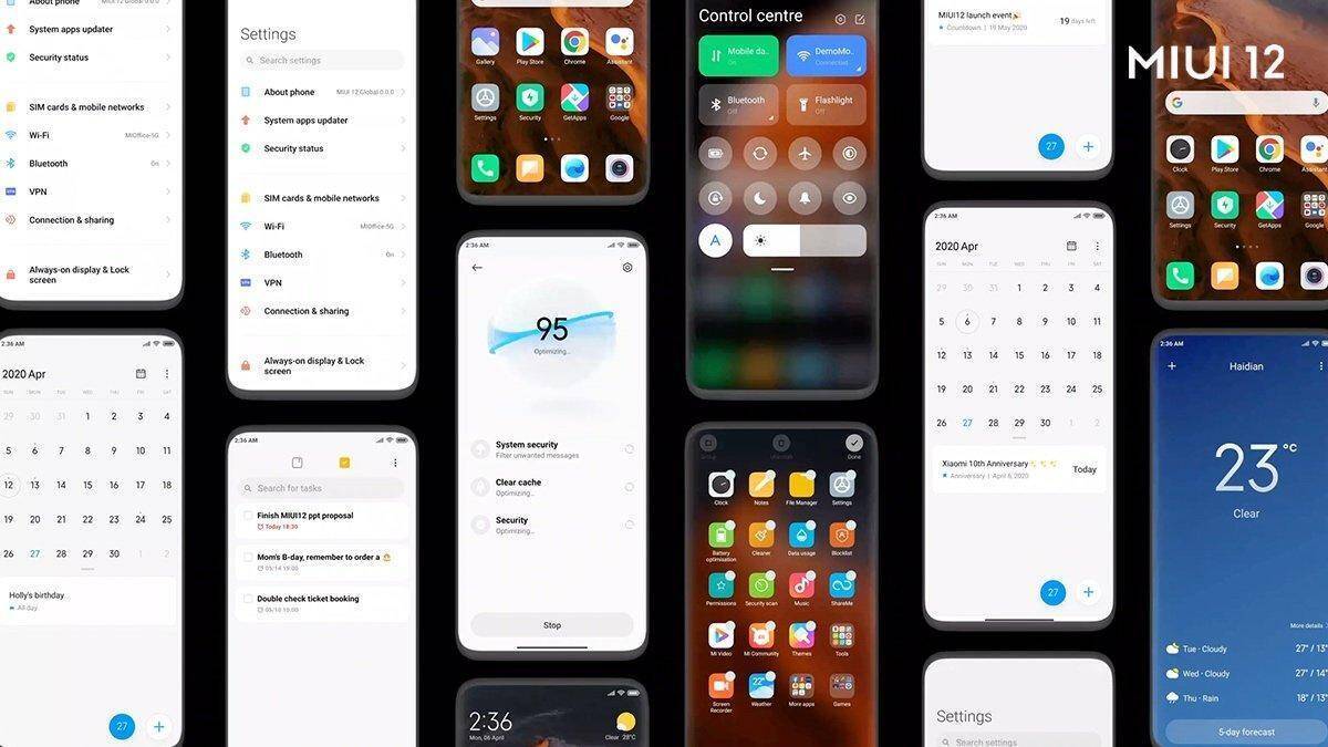 Xiaomi открыла программу глобального тестирования MIUI 12.5 5 Множество скринов интерфейса MIUI 12 на Xiaomi