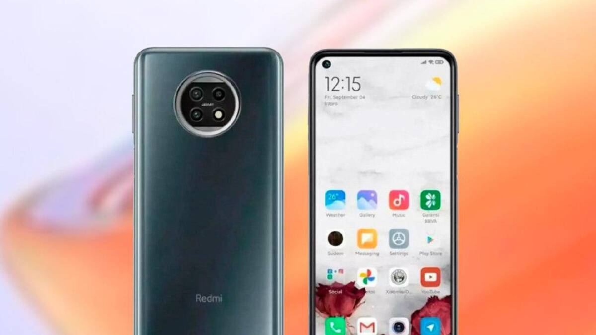 Розничная коробка Redmi Note 10 демонстрирует смартфон во всей красе 5 Смартфон Redmi Note 10 спереди и сзади с камерой