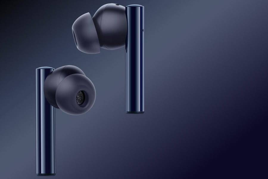 Беспроводные наушники Realme Buds Air 2 с металлическими корпусами