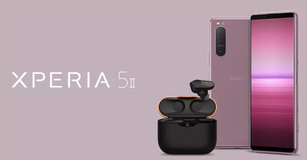 Sony представила новую расцветку смартфона Xperia 5 II 4 смартфон Sony Xperia 5 II и беспроводные наушники
