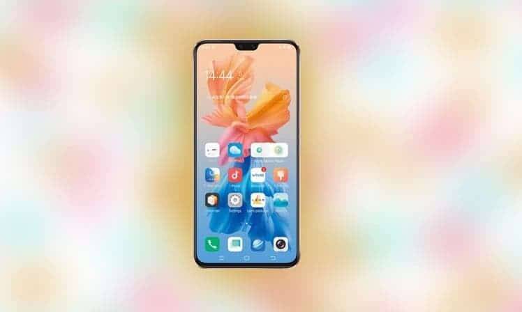 Vivo представит первый в мире смартфон на основе Dimensity 1100 4 Смартфон Vivo на фоне яркого размытое фона дисплей с иконками пользователей