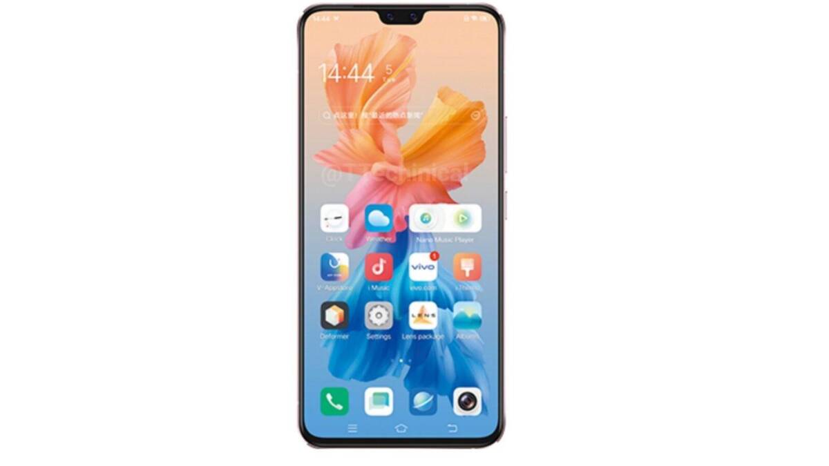 В сеть просочились ключевые характеристики смартфона Vivo S9 5G 3 Фронтальный вид смартфона Vivo S9 5G с интерфейсом