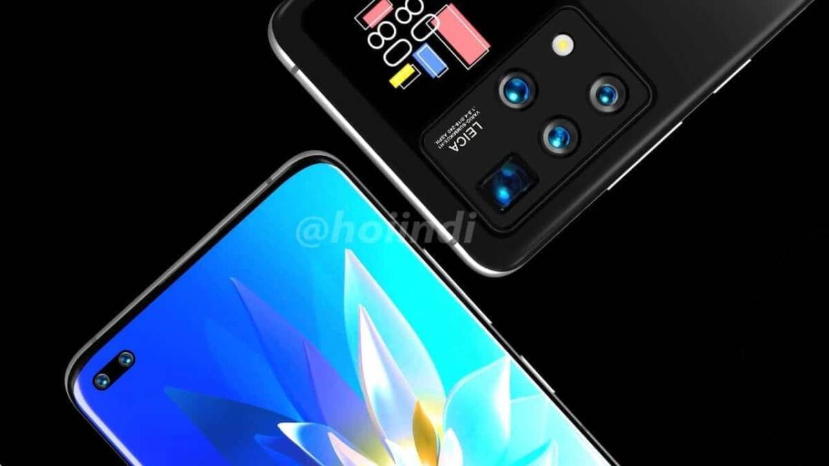 В сеть слили фотографии двухэкранного смартфона Huawei 4 Двухэкранный смартфон Huawei с тремя камерами и дисплеем на фронте