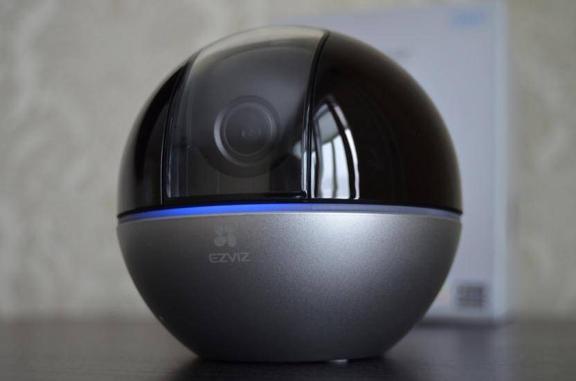 Умная камера EZVIZ C6W с сферической конструкцией и обзорным объективом
