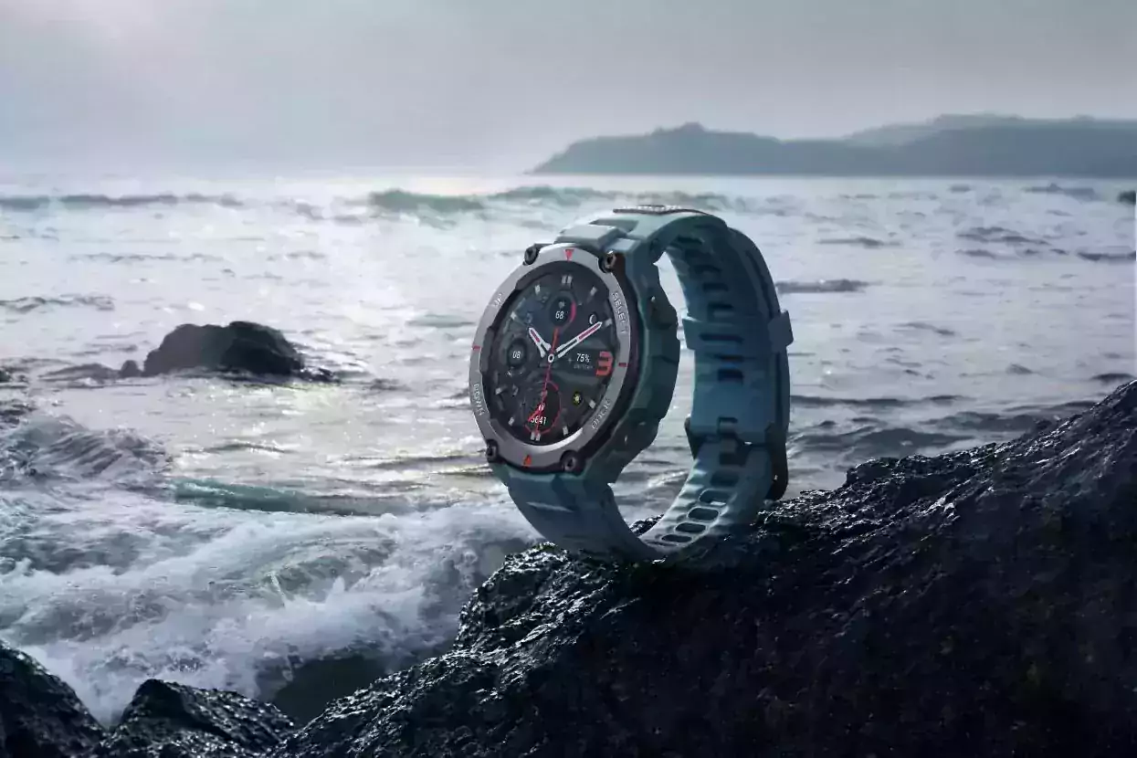 Amazfit привез ударопрочные умные часы T-Rex Pro в Россию 5 amazfit t rex pro steel blue featured