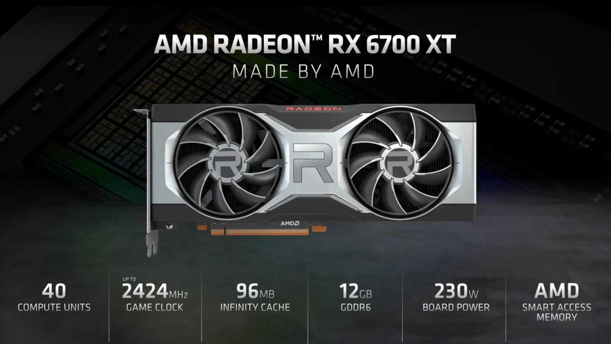AMD представила свою новую видеокарту из семейства RDNA2 — Radeon RX 6700 XT 4 amd radeon rx 6700 xt specs 1200x675 1
