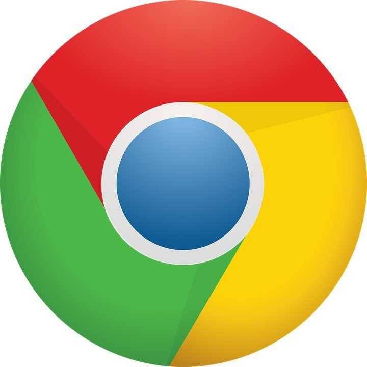 Логотип Google Chrome 90 бета версия с разноцветным дизайном